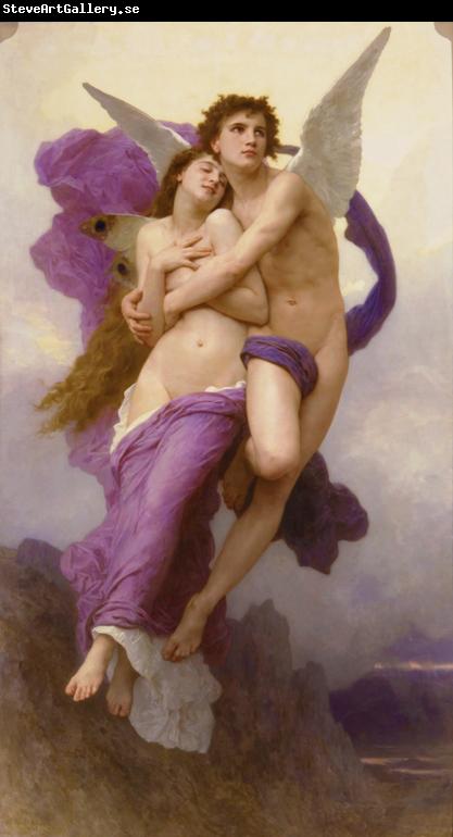 Adolphe William Bouguereau Le ravissement de Psyche (mk26)